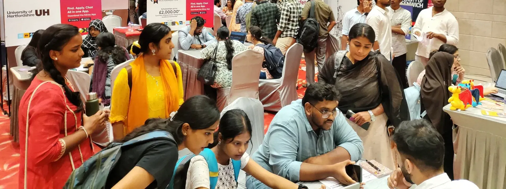 Student fairs: Over 4,000 students connect with 50+ universities at Edvoy events in 2025