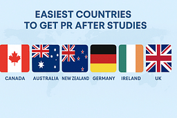 Which countries are easiest to get PR after studies?